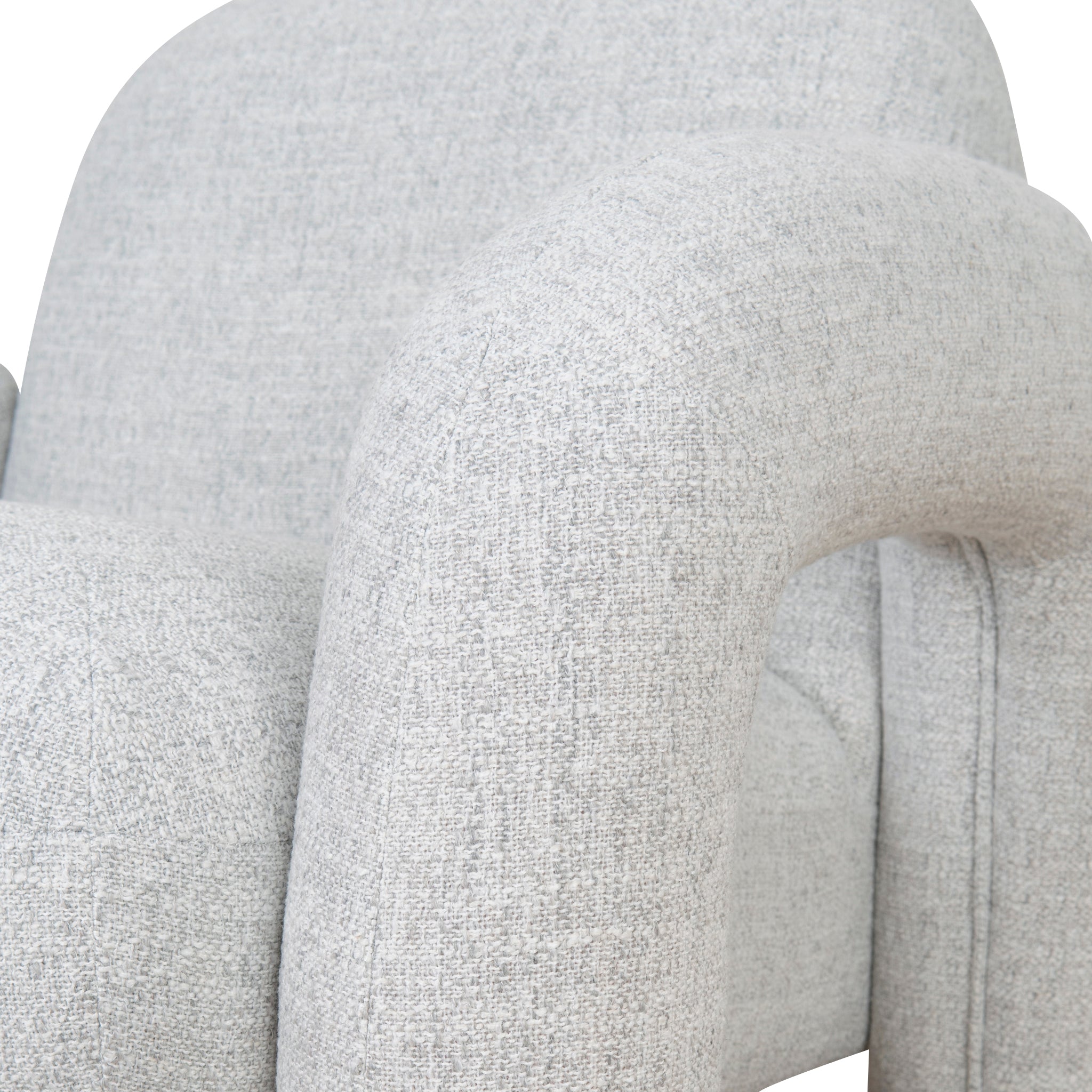 Fabric Armchair - Cloud Grey - image 8