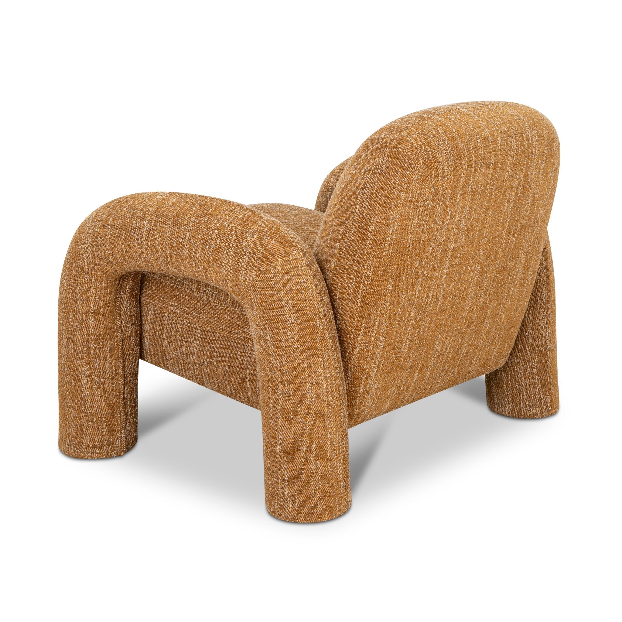Fabric Armchair - Ginger Brown - Nico