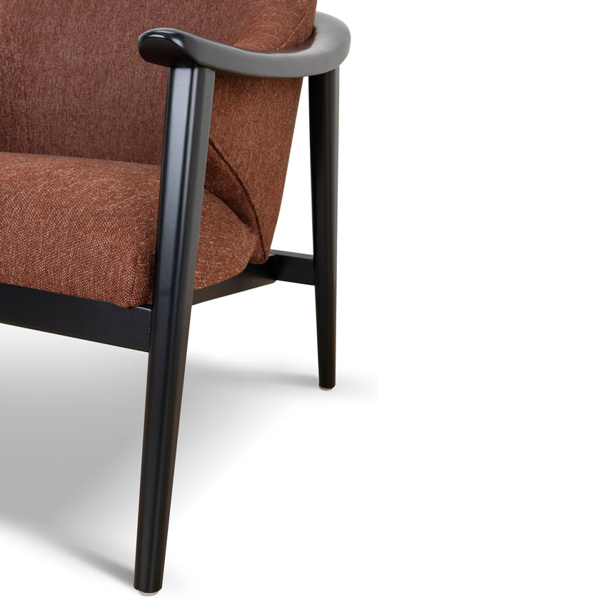 Fabric Armchair - Gingerbread Brown