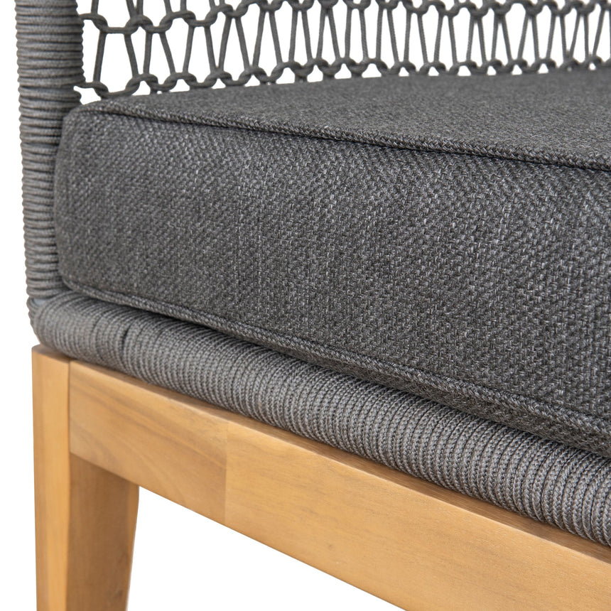 Johan 4pcs Outdoor Lounge Set - Grey