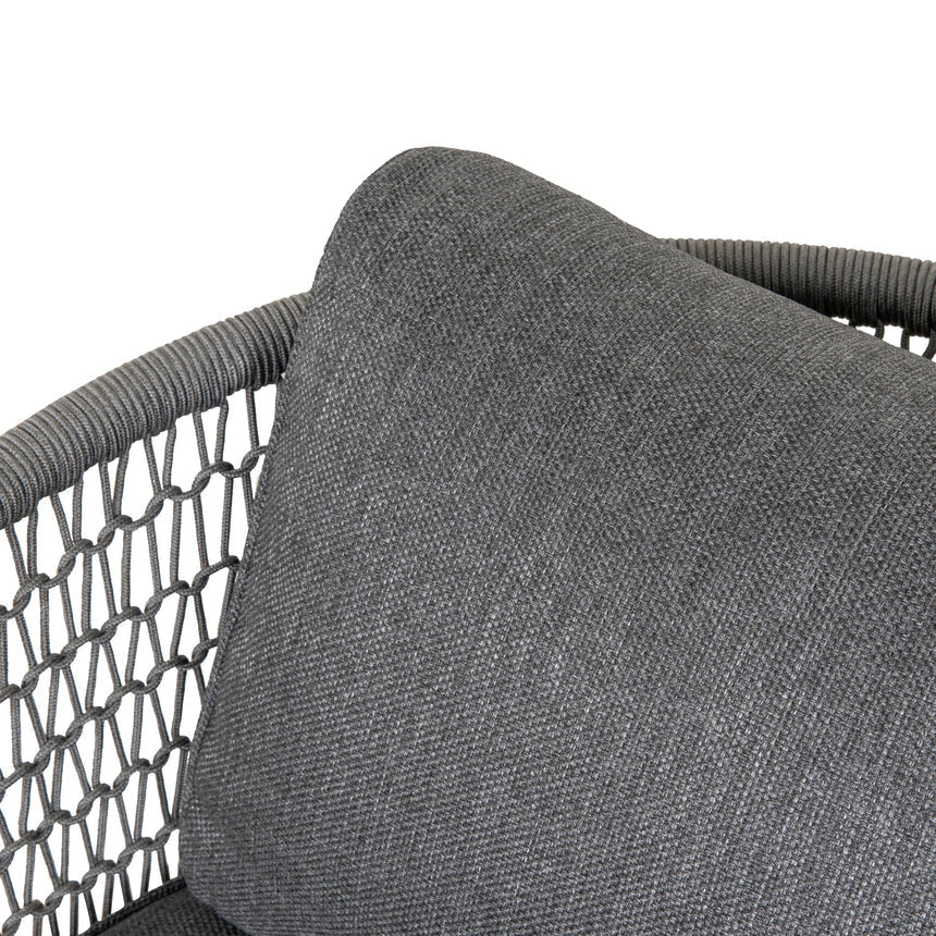 Johan 4pcs Outdoor Lounge Set - Grey
