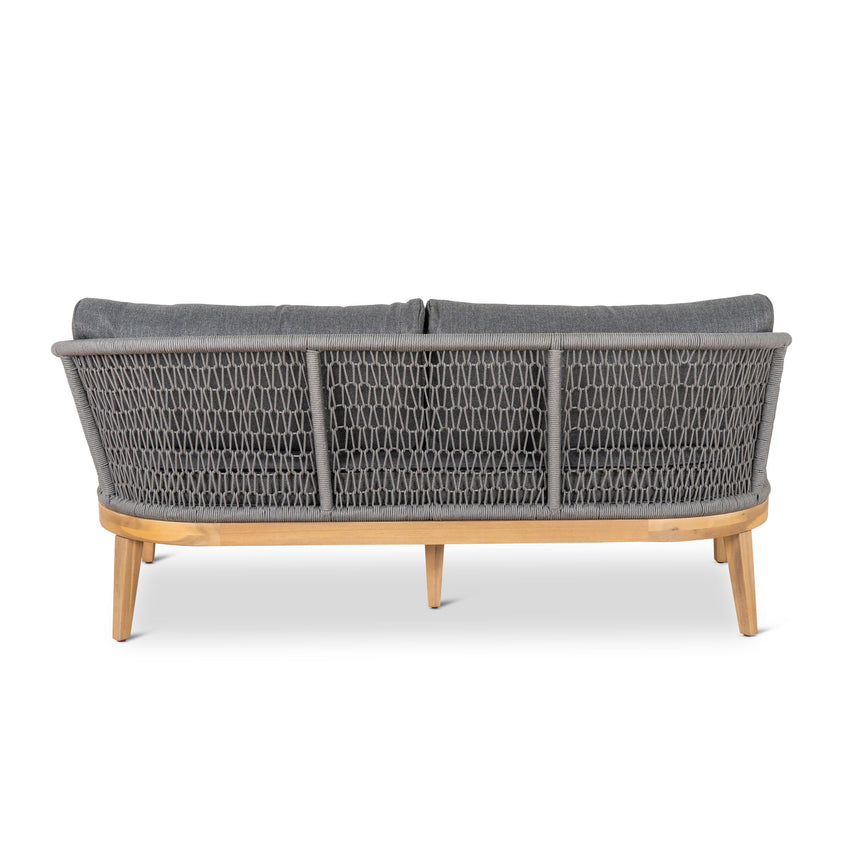 Johan 4pcs Outdoor Lounge Set - Grey