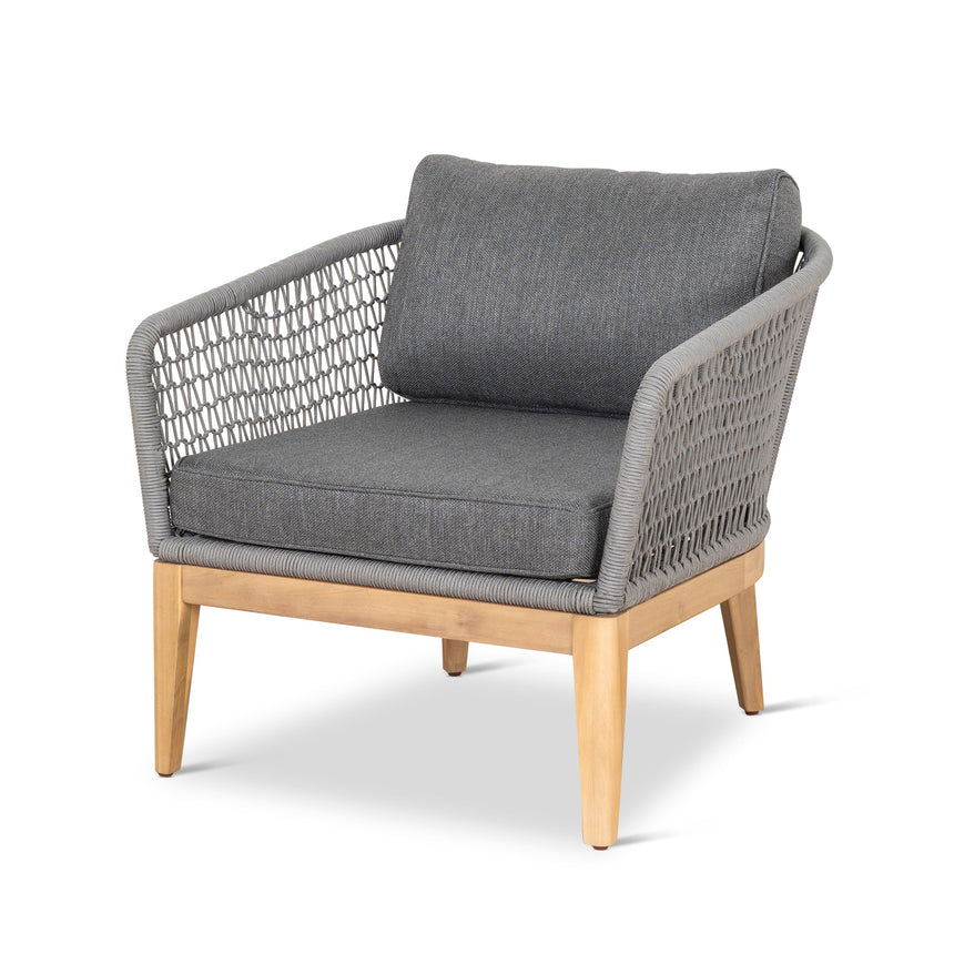 Johan 4pcs Outdoor Lounge Set - Grey