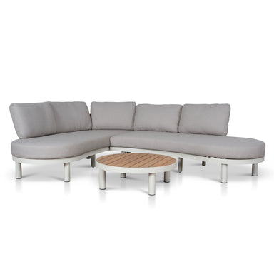 Showcasing Petala 2pcs Outdoor Corner Lounge Set - Light Brown LS12165-EM Lounge Set by Calibre Furniturs
