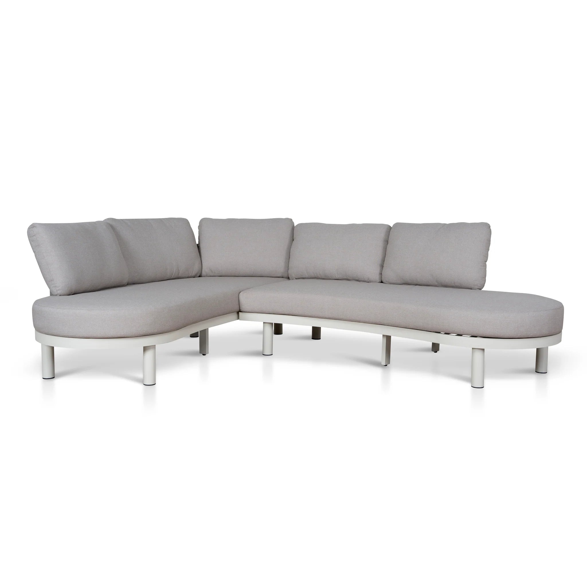 Petala 2pcs Outdoor Corner Lounge Set - Light Brown