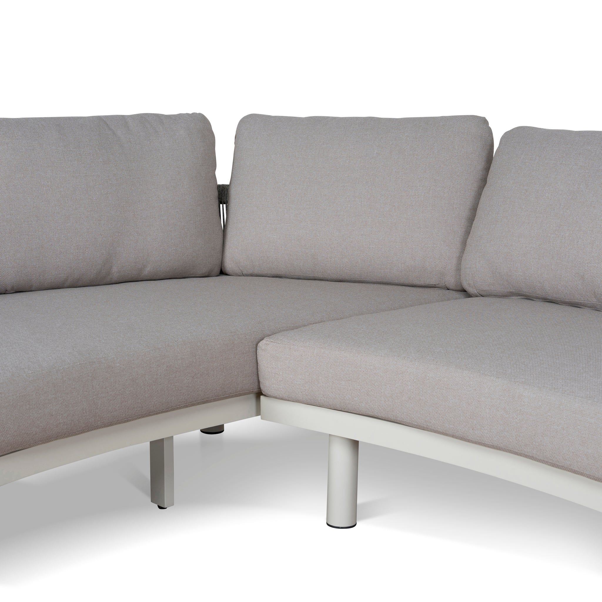 Petala 2pcs Outdoor Corner Lounge Set - Light Brown