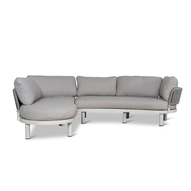 Showcasing Veneria Outdoor Corner Sofa - Light Brown LS12167-EM Sofas by Calibre Furniturs