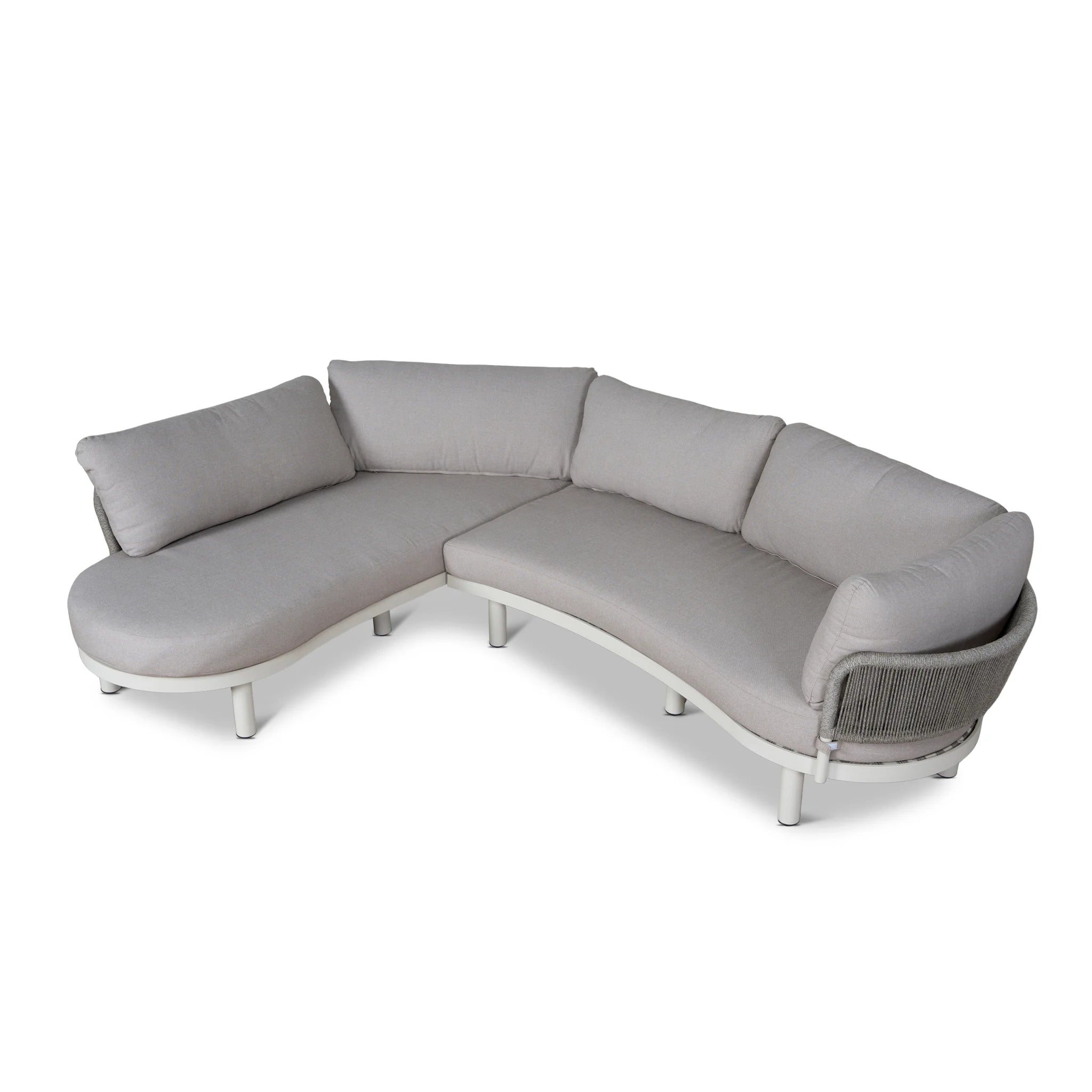 Showcasing Veneria Outdoor Corner Sofa - Light Brown LS12167-EM Sofas by Calibre Furniturs