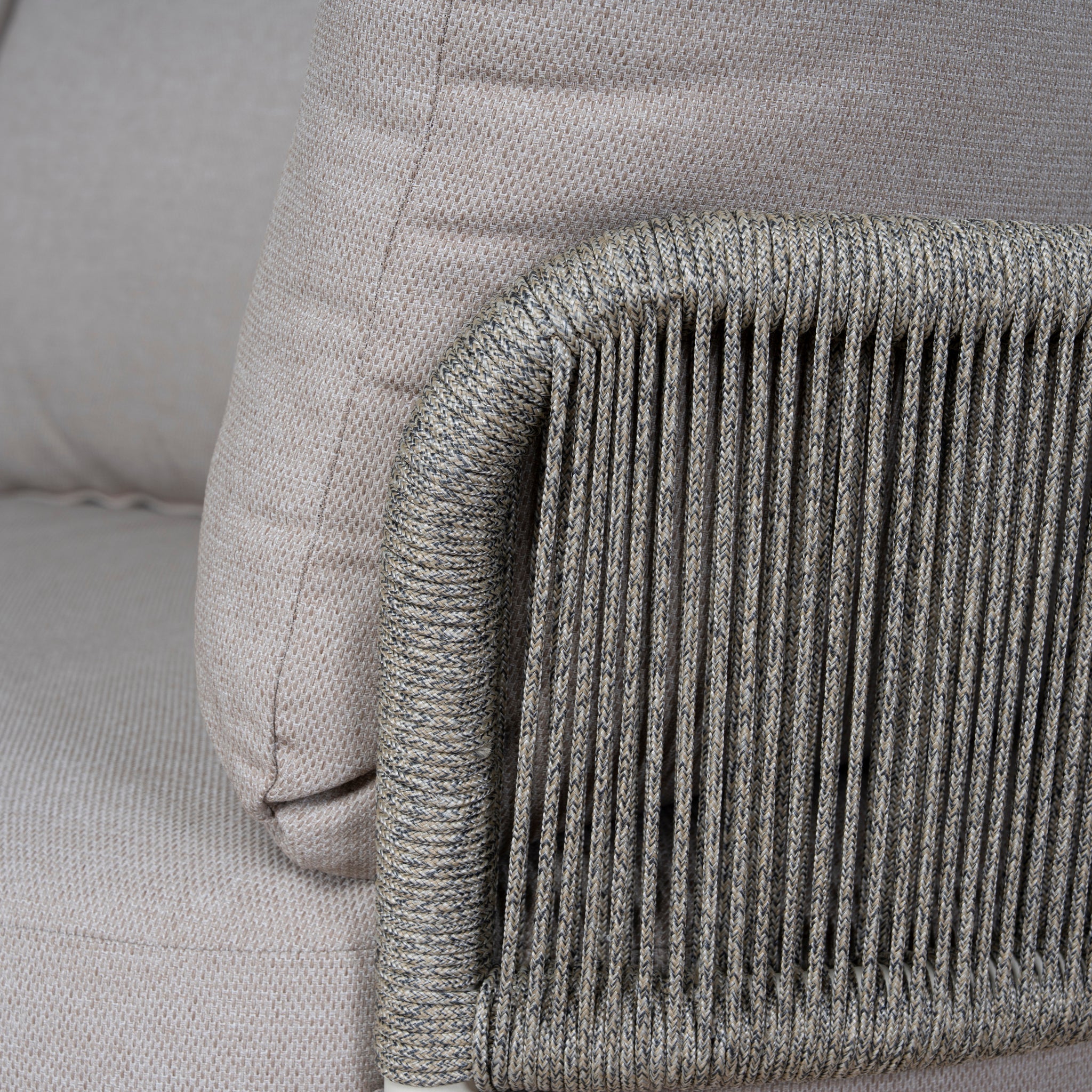 Veneria Outdoor Corner Sofa - Light Brown