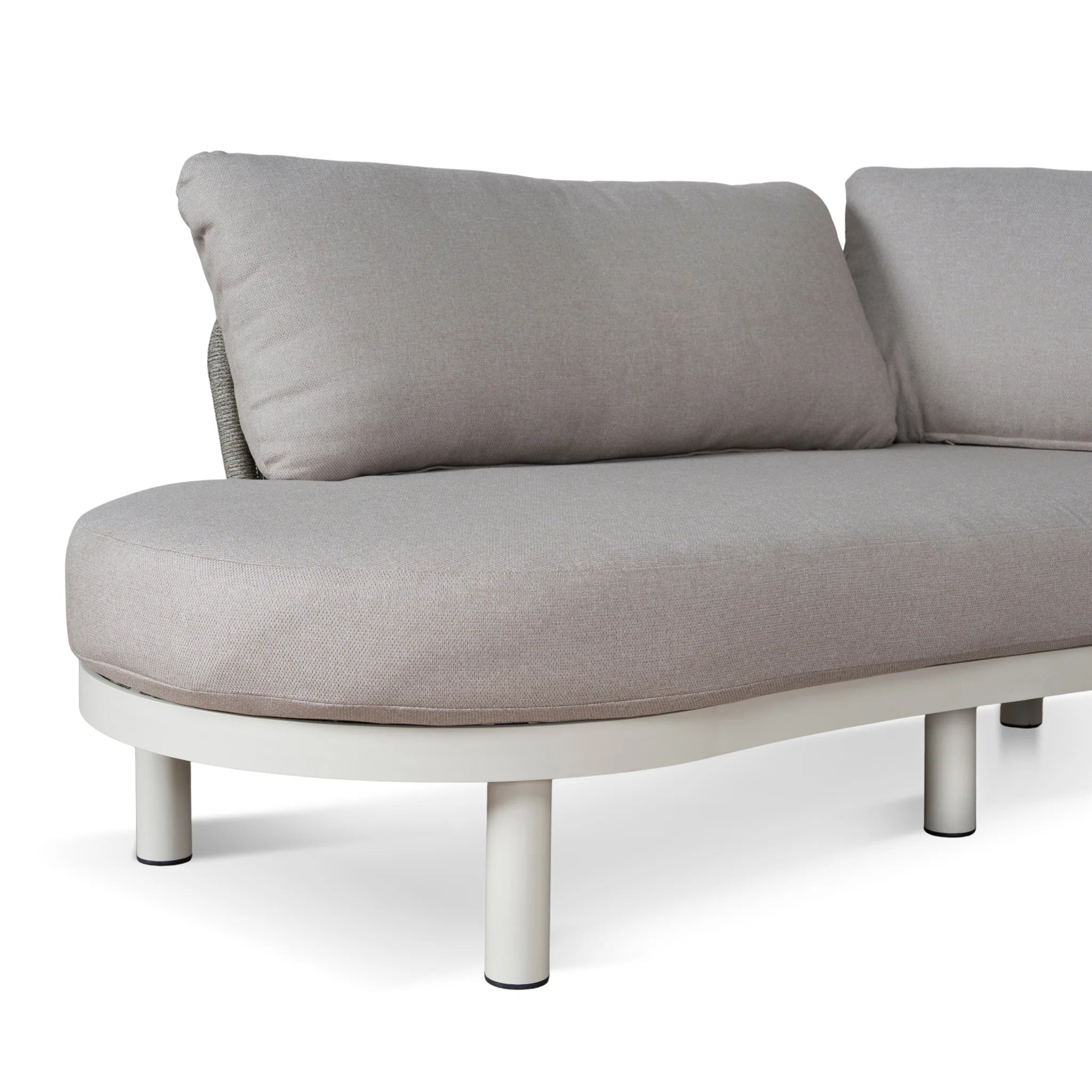 Veneria Outdoor Corner Sofa - Light Brown