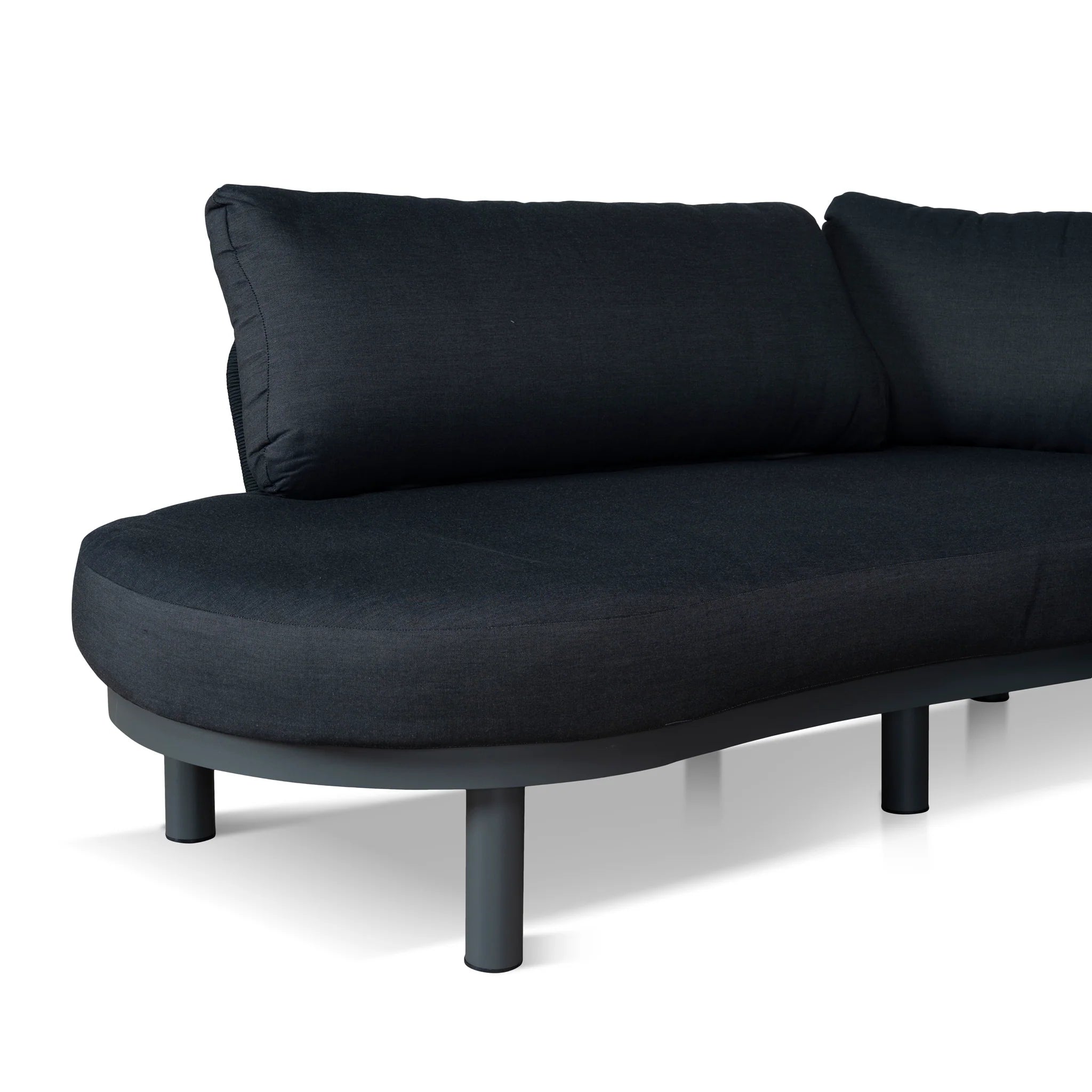 Vilosa Outdoor Corner Sofa - Royal Dark Grey