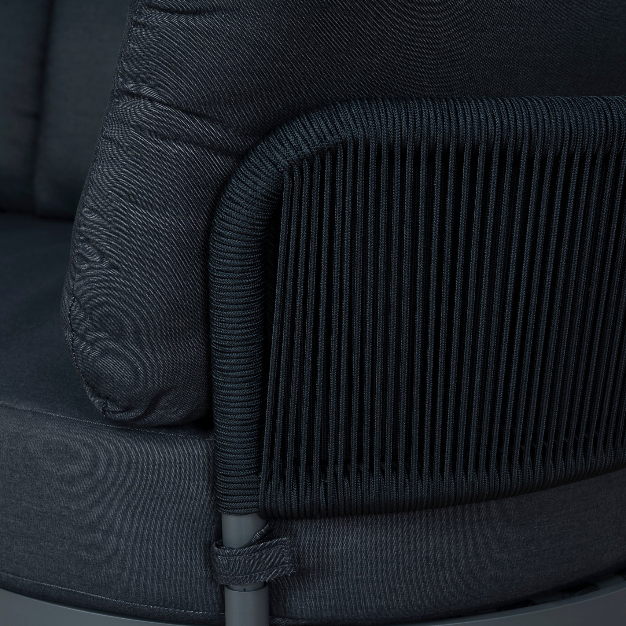 Vilosa Outdoor Corner Sofa - Royal Dark Grey