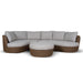 Showcasing Torena 2pcs Outdoor Corner Lounge Set - Light Brown LS12169-EM Lounge Set by Calibre Furniturs