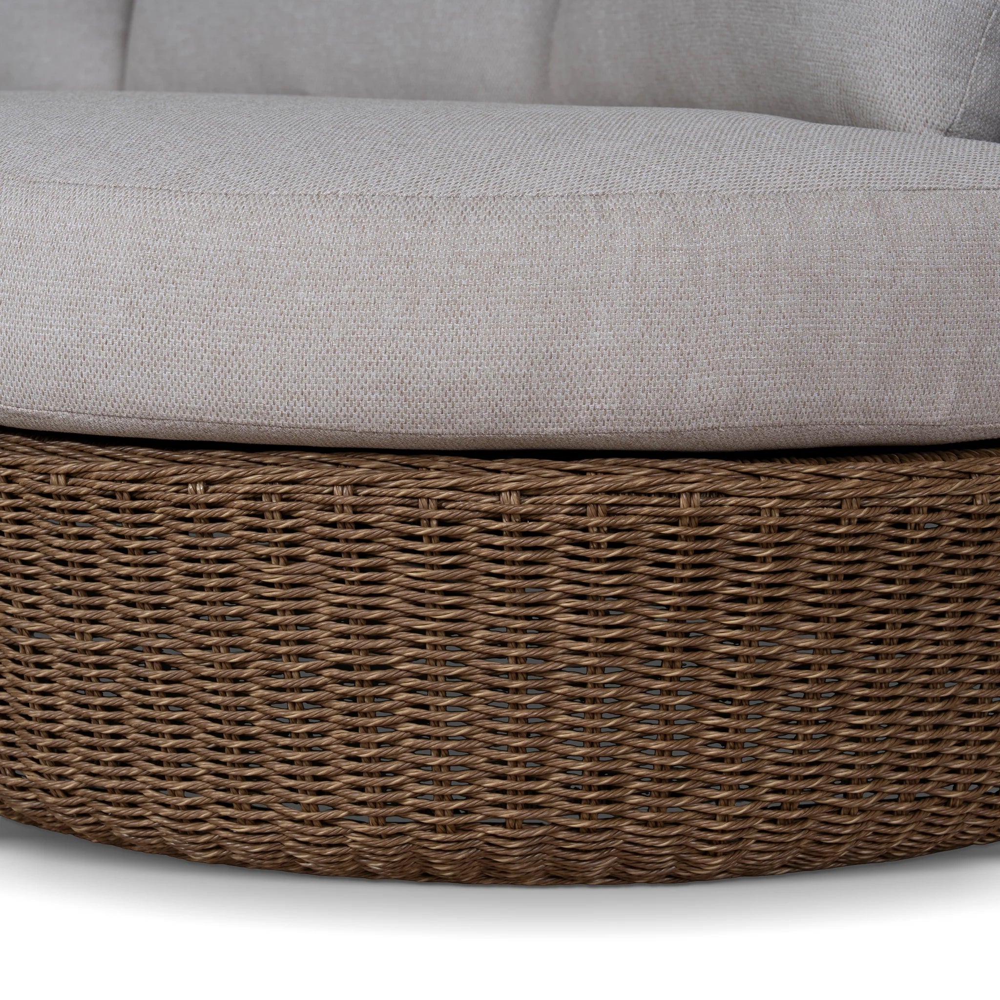 Torena 2pcs Outdoor Corner Lounge Set - Light Brown