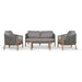 Showcasing Nedebela 4pcs Outdoor Lounge Set - Light Brown LS12172-EM Lounge Set by Calibre Furniturs