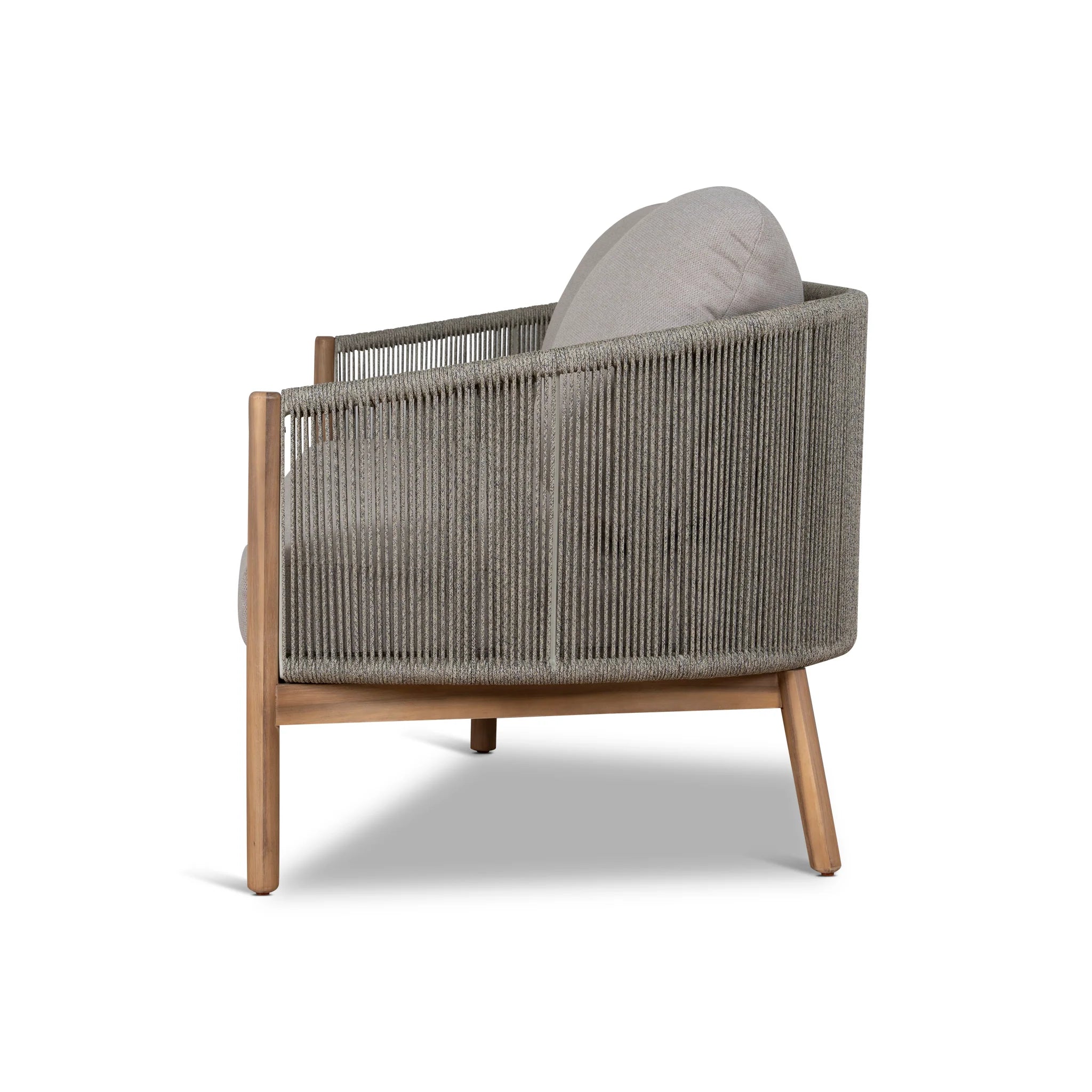 Nedebela 4pcs Outdoor Lounge Set - Light Brown