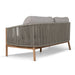 4pcs Outdoor Lounge Set - Light Brown - image 8