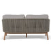 4pcs Outdoor Lounge Set - Light Brown - image 9