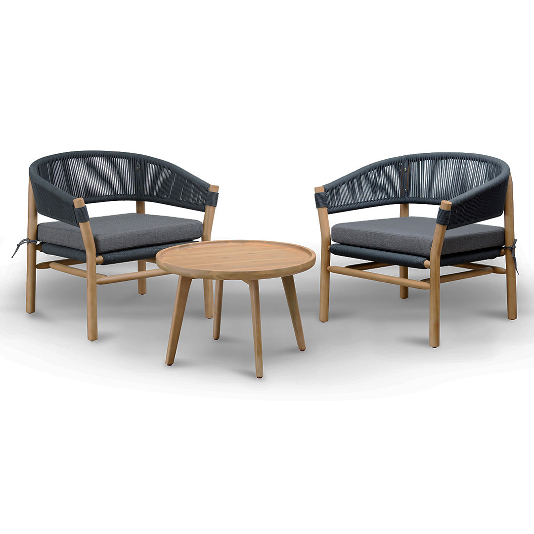 3pcs Outdoor Lounge Set
