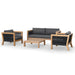Showcasing Beleluna 4pcs Outdoor Lounge Set LS6727-EM Lounge Set by Calibre Furniturs