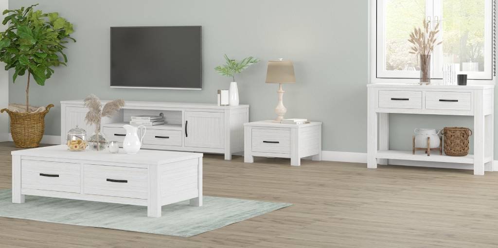 Florida Solid Wood 1660 cm TV Unit with Niche