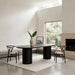 2.5m Wooden Dining Table - Black - image 2