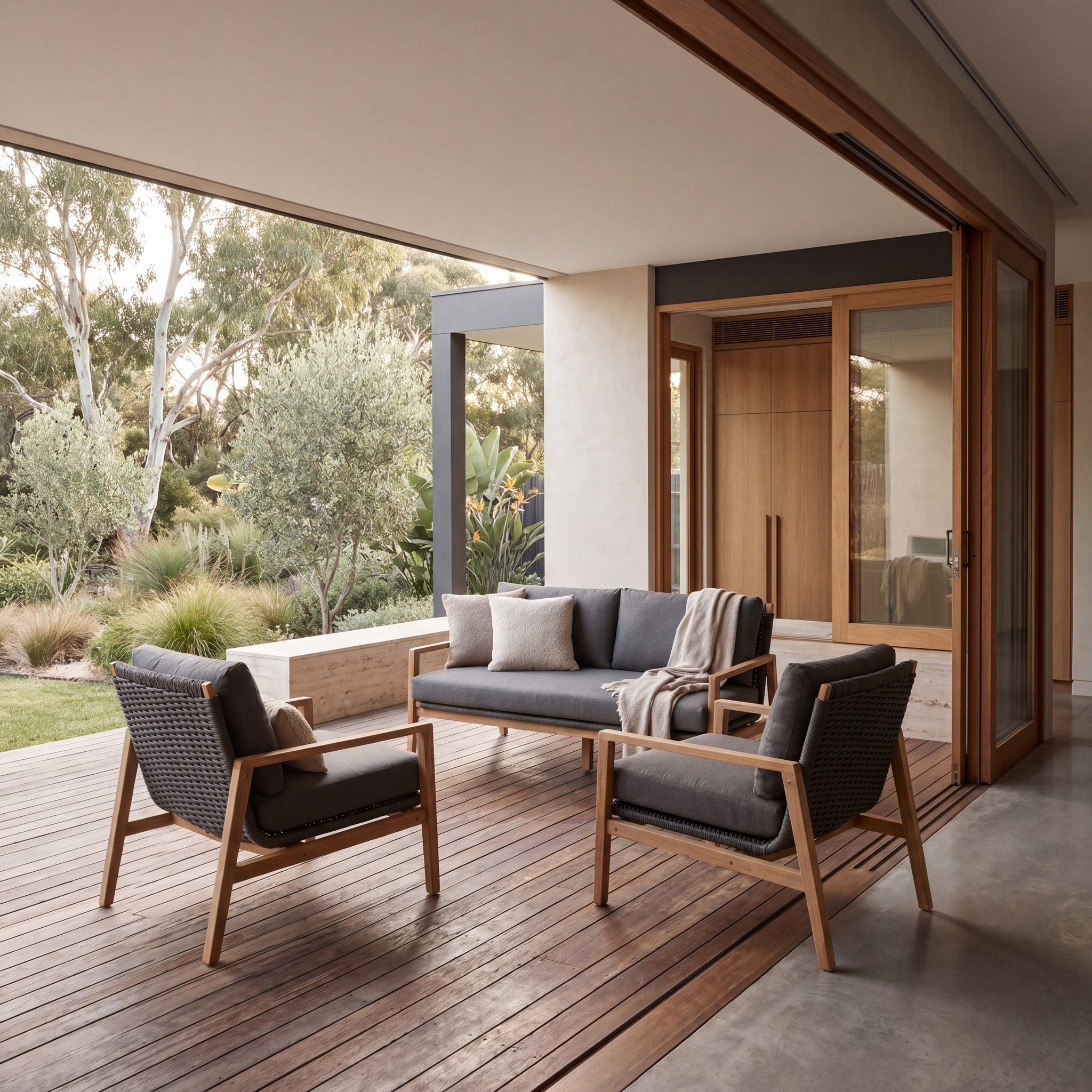3pcs Outdoor Seating Set - image 2