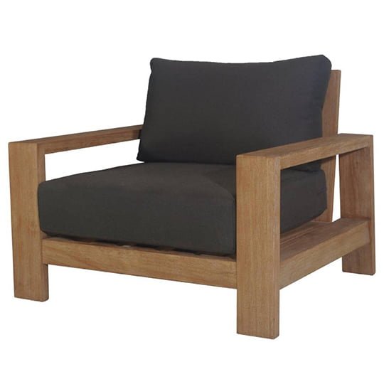 Kuhl Eucalyptus Timber Outdoor Armchair