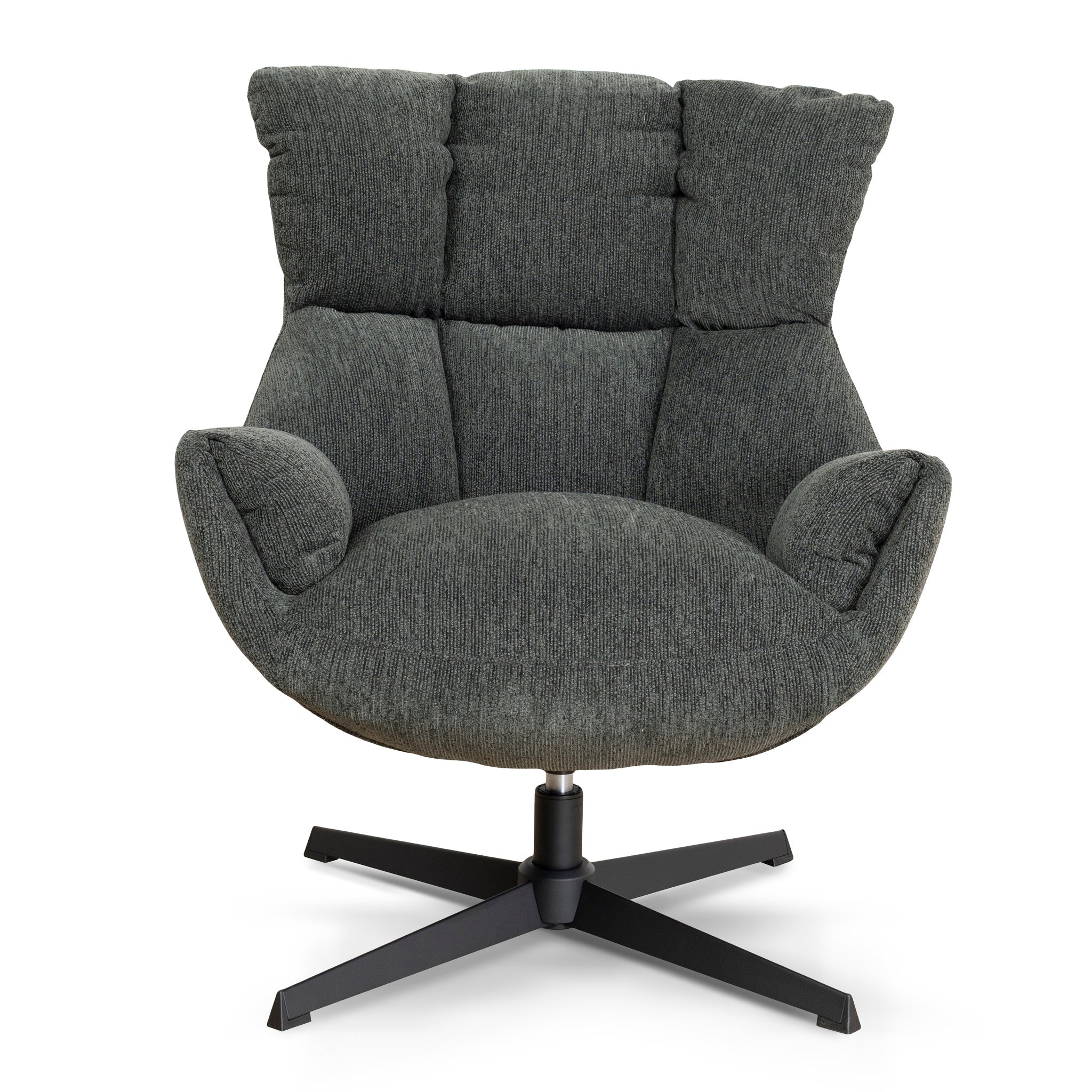 COC10288-LF Swivel Armchair - Dark Fern Green