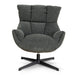 Swivel Armchair - Dark Fern Green - image 2