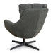 Swivel Armchair - Dark Fern Green - image 4