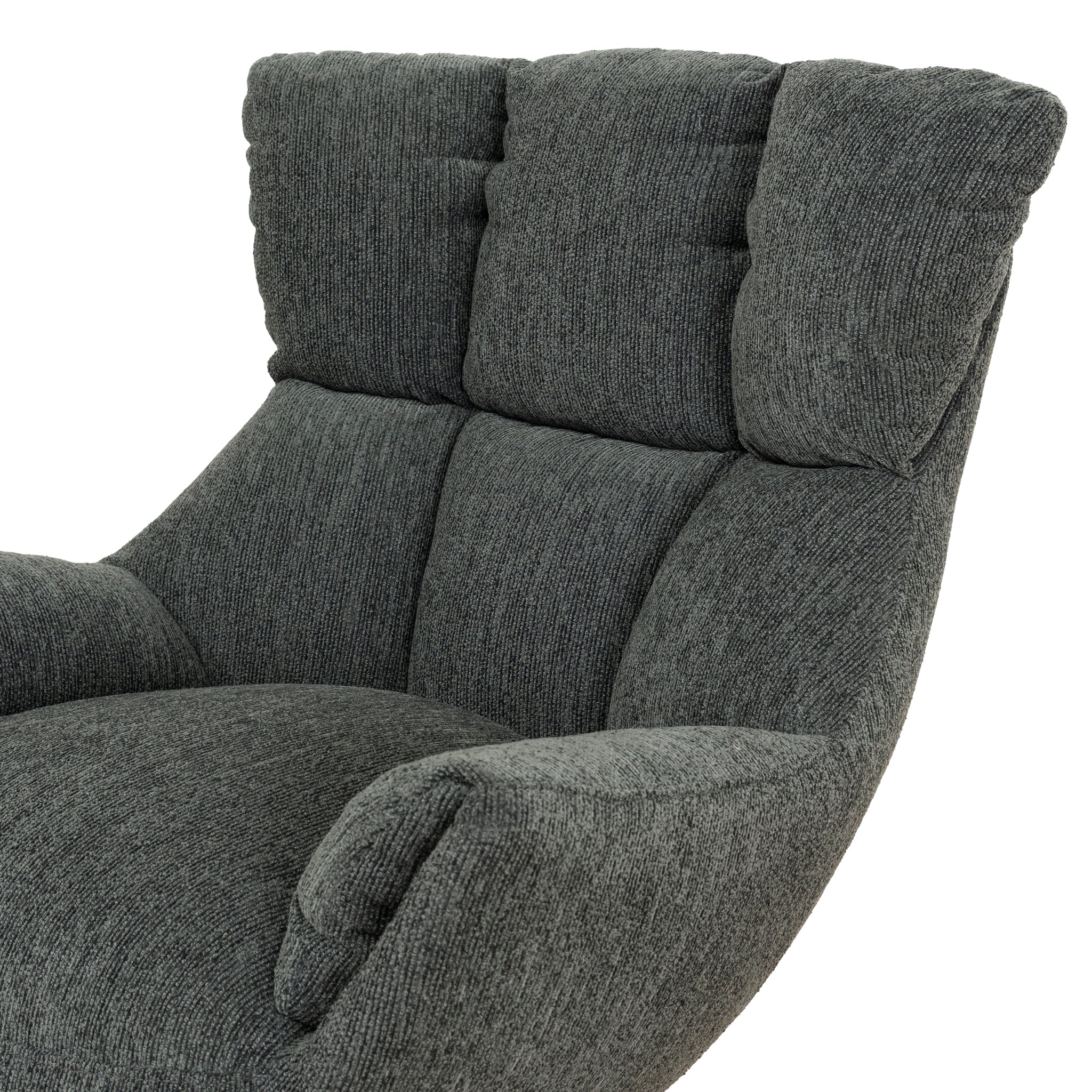 Swivel Armchair - Dark Fern Green - image 7