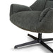 Swivel Armchair - Dark Fern Green - image 8
