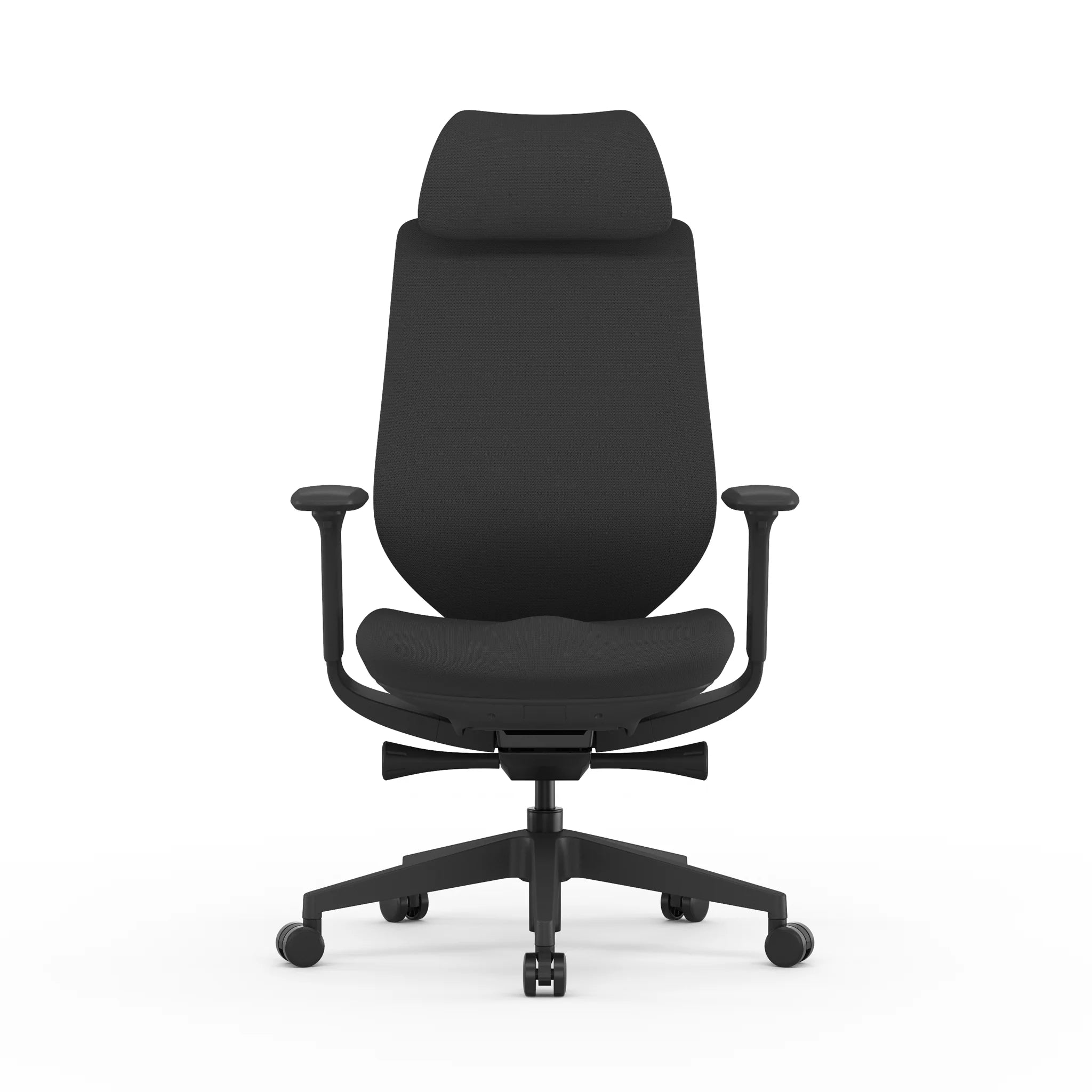 Showcasing Ranoro Mesh Office Chair - Full Black with Headrest OC12625-AV Office Chair by Calibre Furniturs