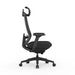 Showcasing Ranoro Mesh Office Chair - Full Black with Headrest OC12625-AV Office Chair by Calibre Furniturs