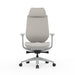 Mesh Office Chair - Light Grey with Headrest - image 2