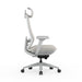 Mesh Office Chair - Light Grey with Headrest - image 3