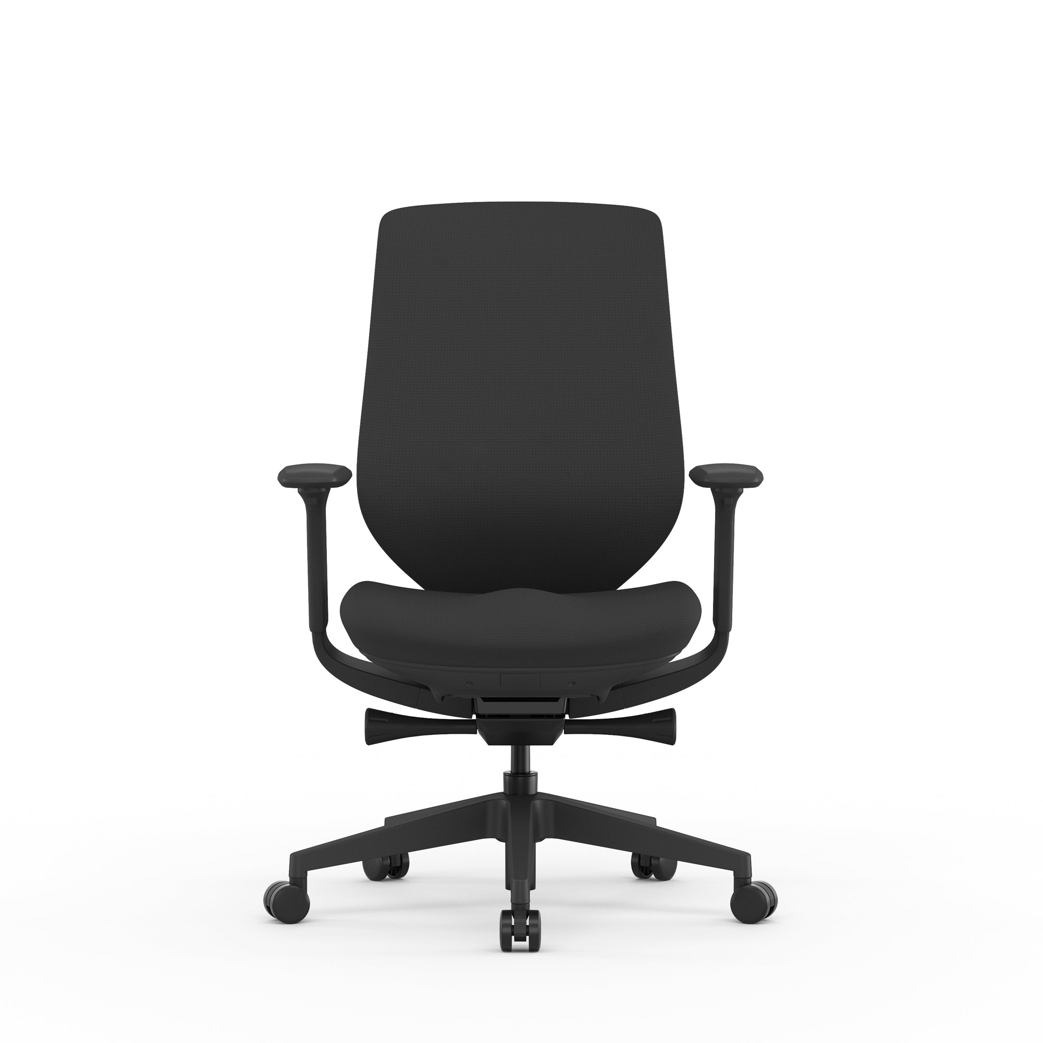 Mesh Office Chair - Full Black - image 2