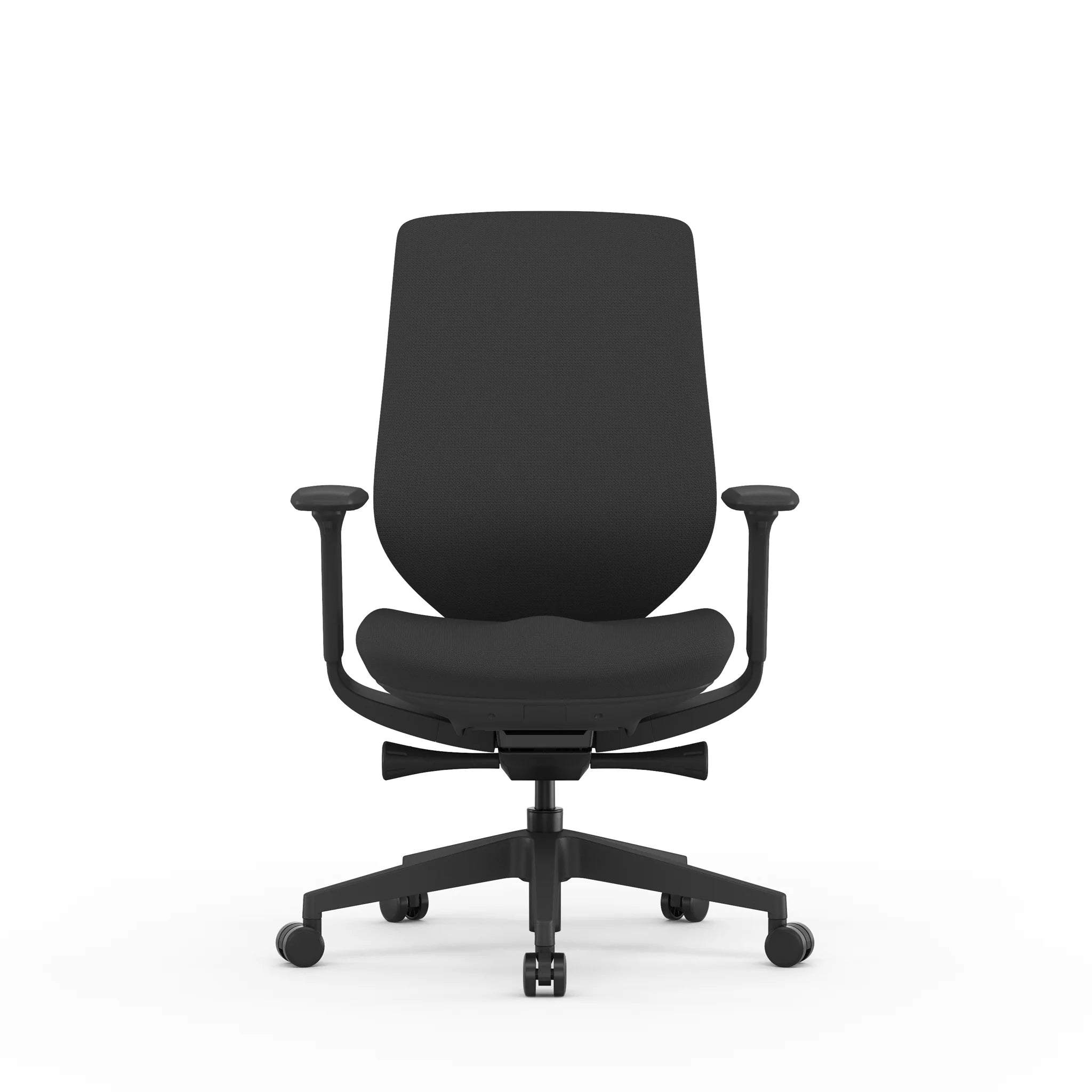 Showcasing Leguvela Mesh Office Chair - Full Black OC12627-AV Office Chair by Calibre Furniturs