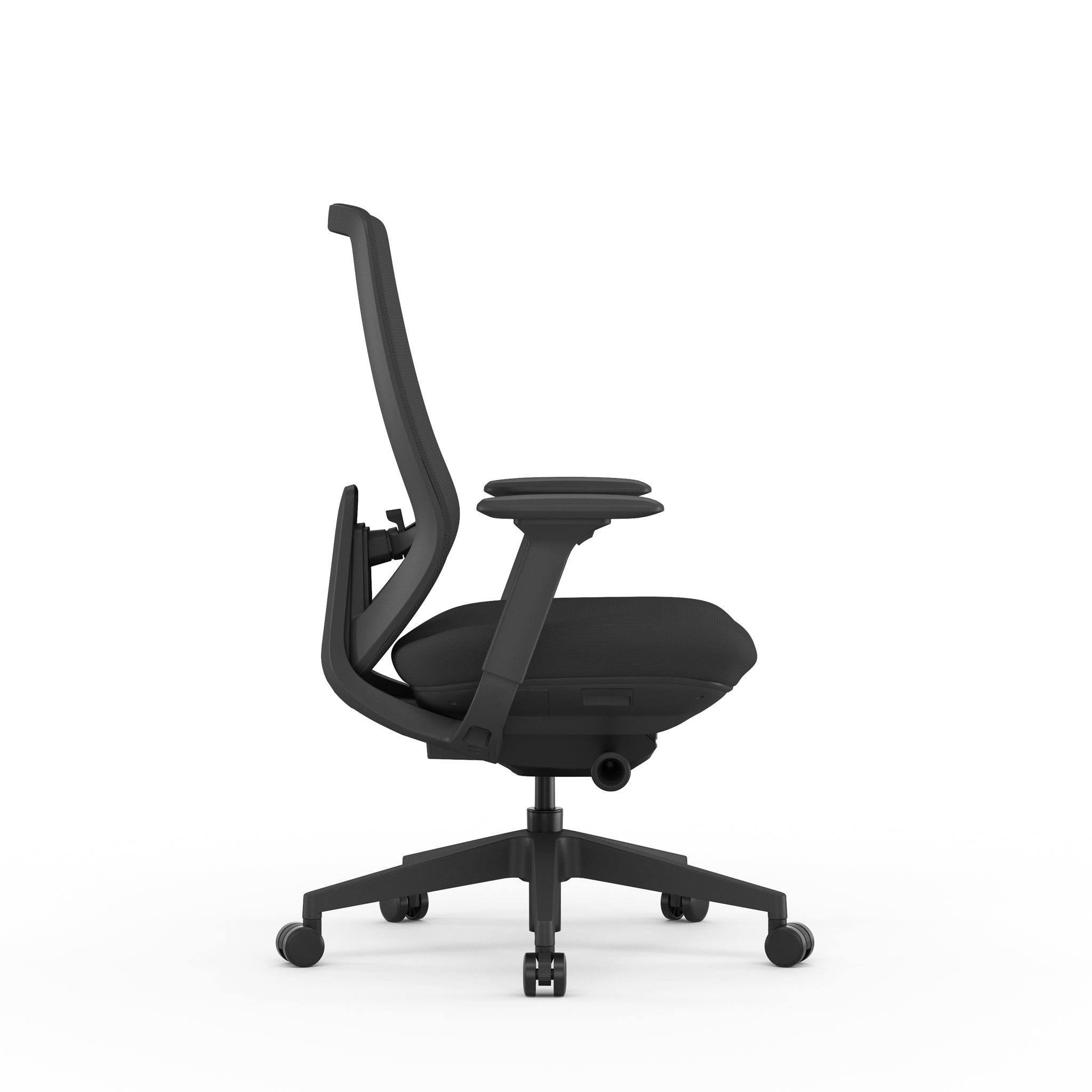 Mesh Office Chair - Full Black - image 3