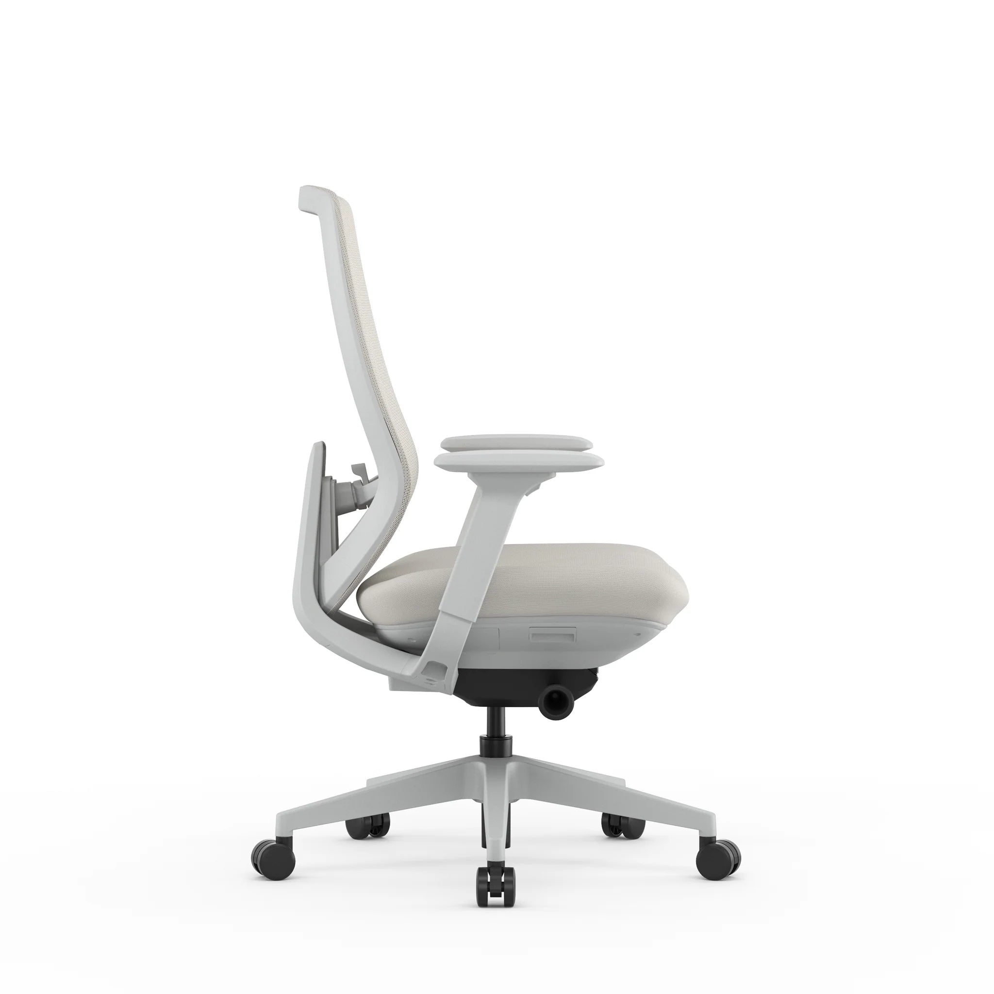 Showcasing Ropavana Mesh Office Chair - Light Grey OC12628-AV Office Chair by Calibre Furniturs