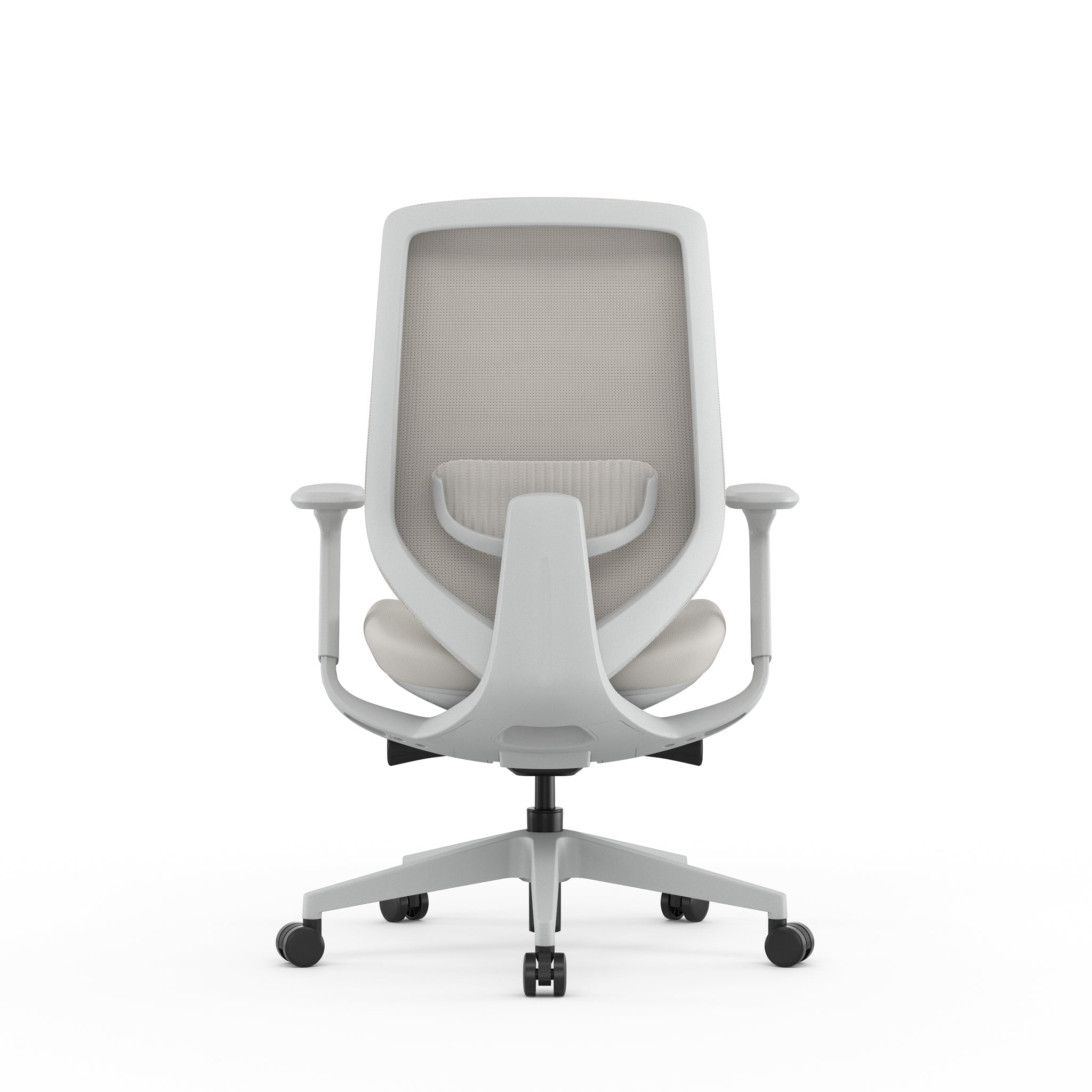 Mesh Office Chair - Light Grey - Velsan