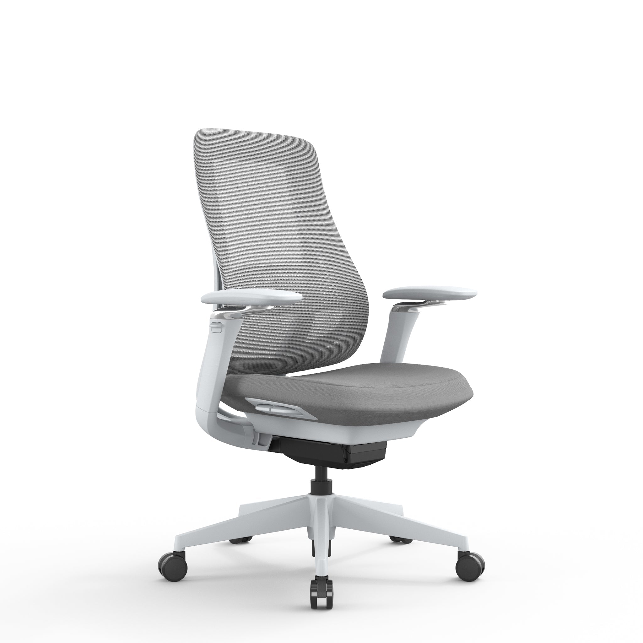 Mesh Office Chair - Light Grey