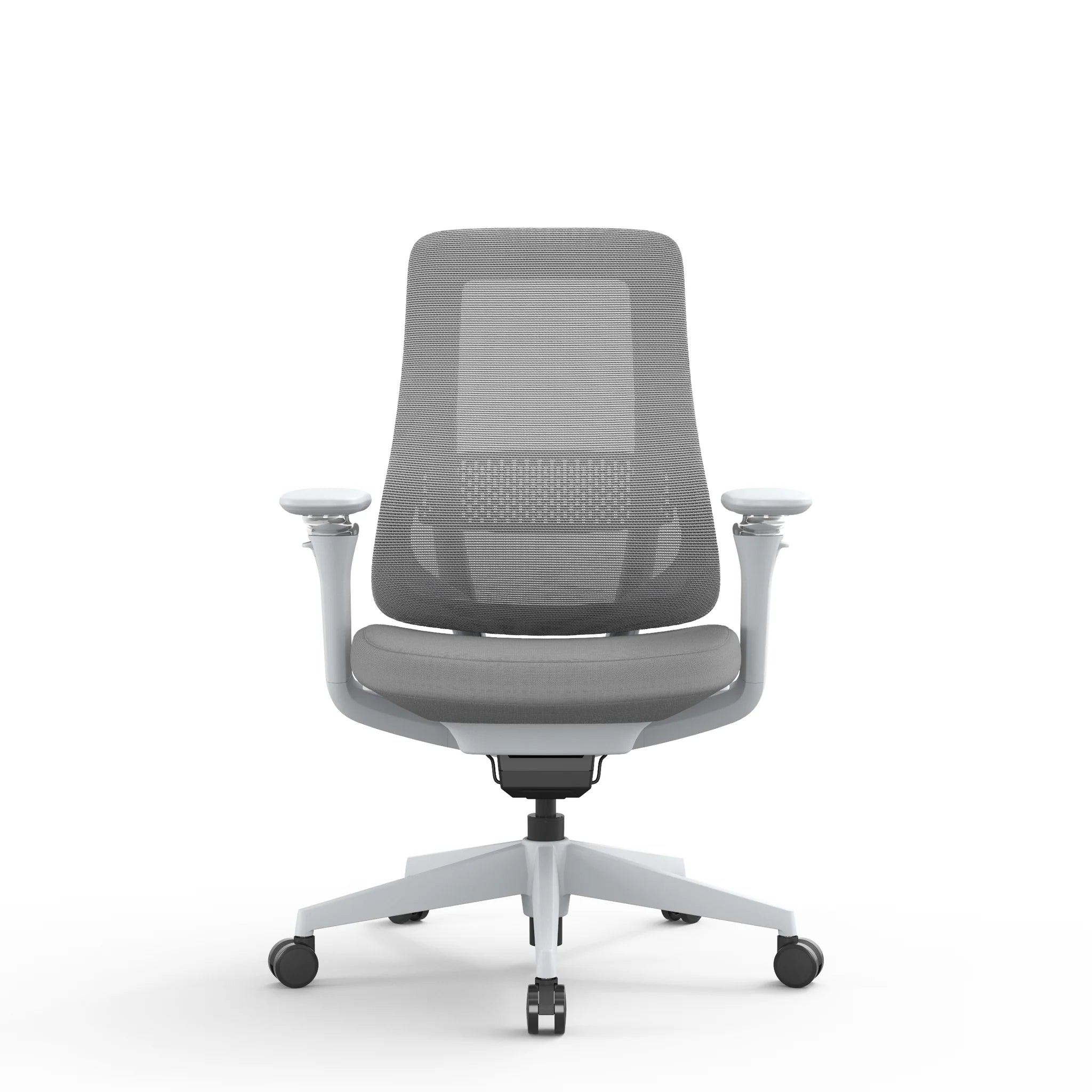 Showcasing Nerabela Mesh Office Chair - Light Grey OC12630-AV Office Chair by Calibre Furniturs