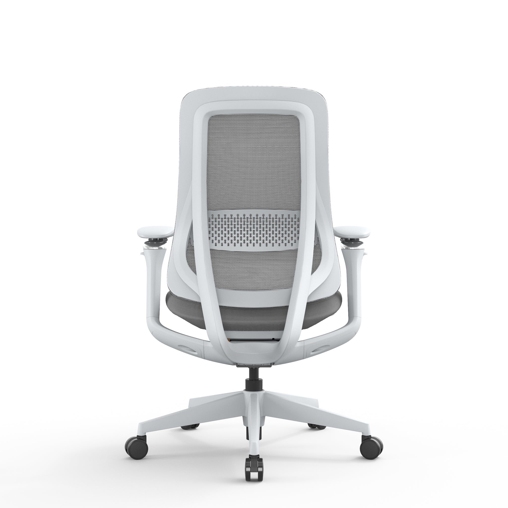 Mesh Office Chair - Light Grey - image 5