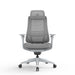 Showcasing Digunova Mesh Office Chair - Light Grey with Headrest OC12632-AV Office Chair by Calibre Furniturs
