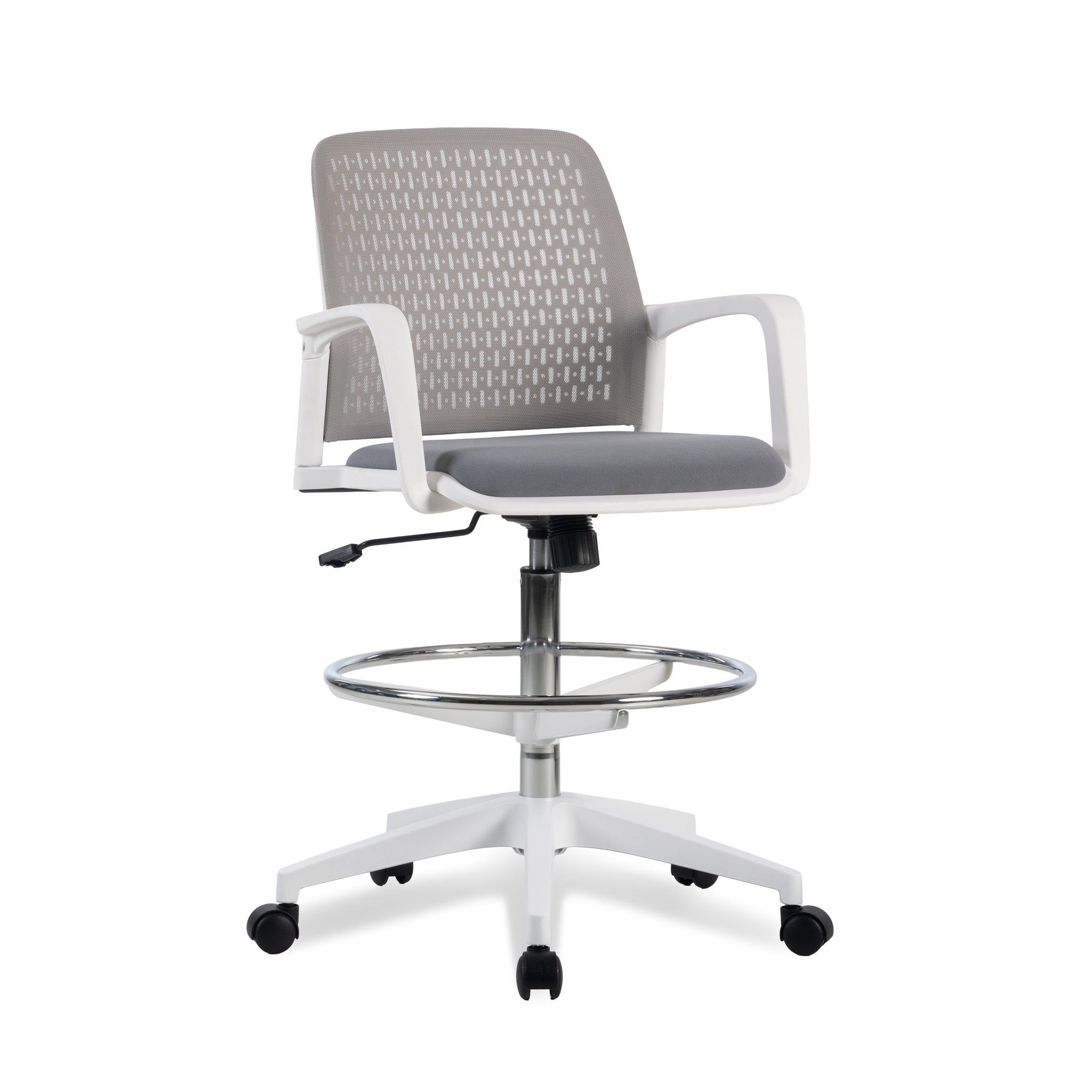 Drafting Office Chair - Light Grey