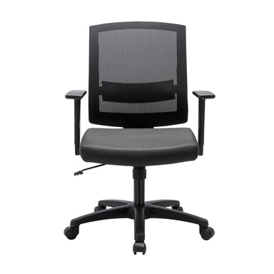 Showcasing Motora Mesh Ergonomic Office Chair - Black OC6110-UN Office Chair by Calibre Furniturs