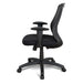 Showcasing Covera Office Chair - Full Black OC6198-LF Office Chair by Calibre Furniturs