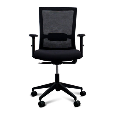 Showcasing Bomora Office Chair - Black OC8039-SN Office Chair by Calibre Furniturs